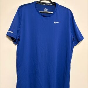 Nike Men's Short Sleeve Blue Tee